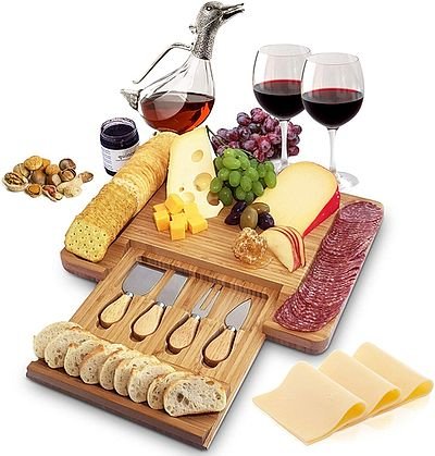 Natural Bamboo Cheese Board