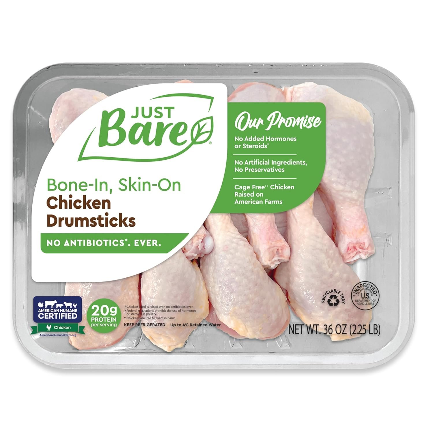Natural Chicken Drumsticks Family Pack - No Antibiotics