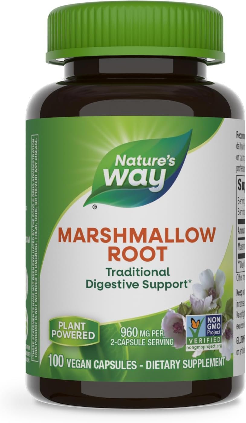 Natural Digestive Support with Marshmallow Root