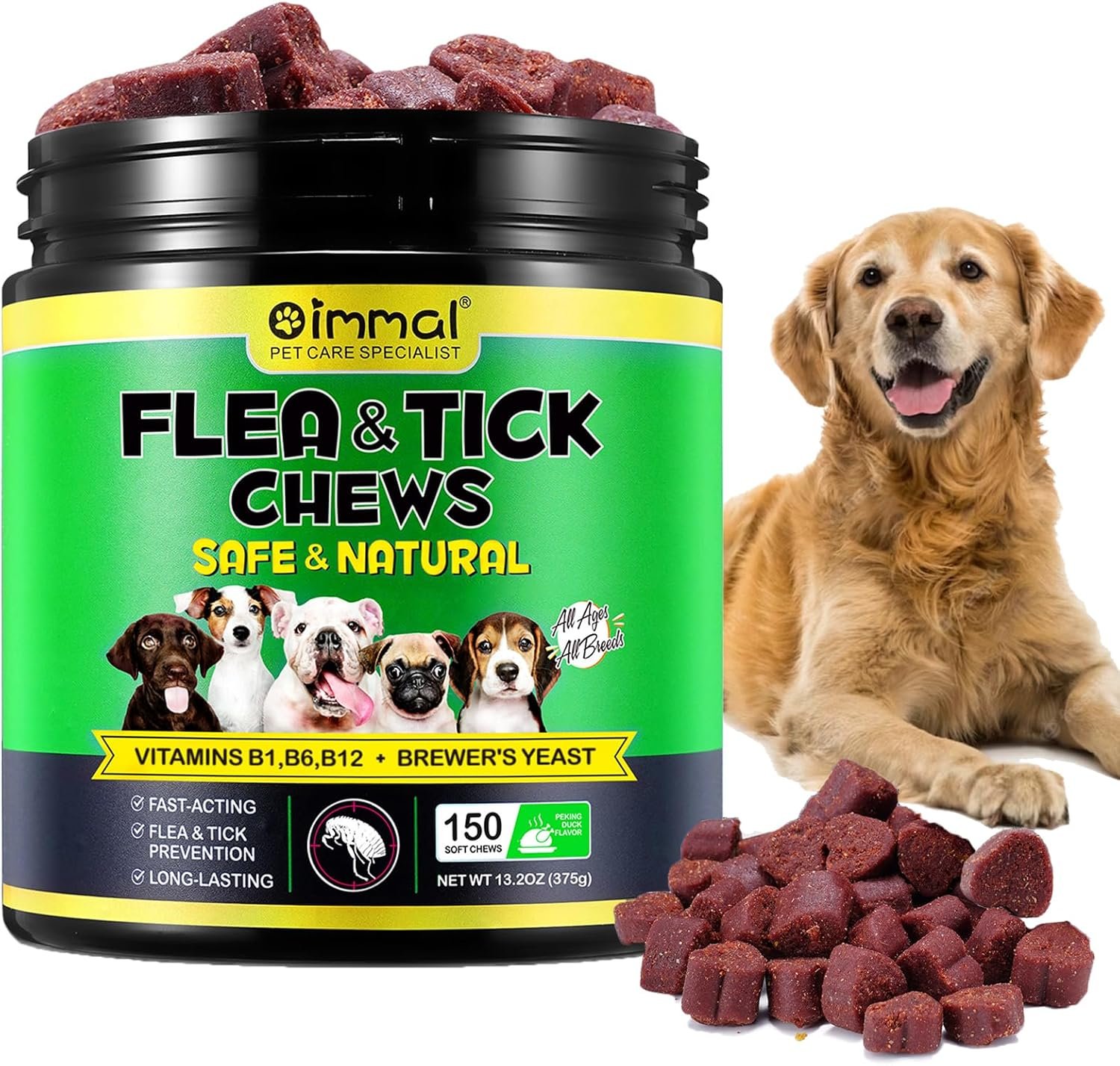 Natural Flea & Tick Defense for Dogs