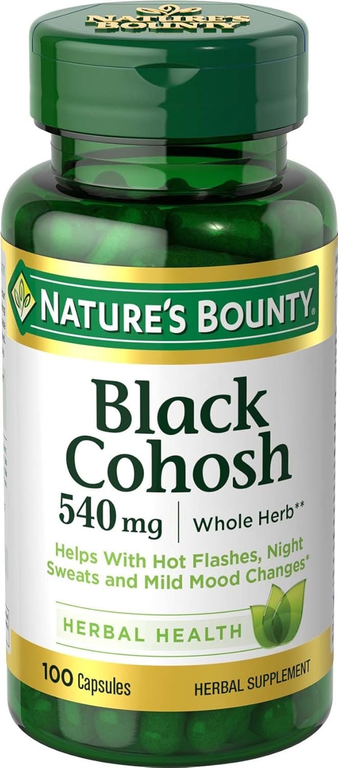 Natural Menopausal Support with Black Cohosh
