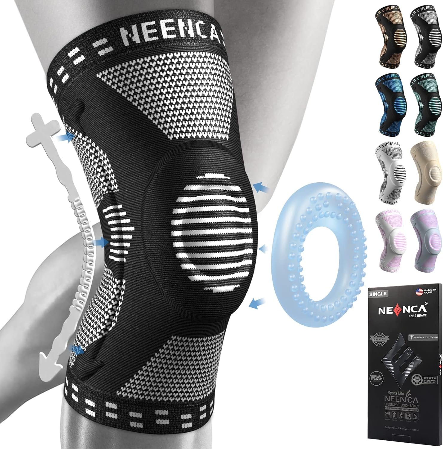 Pro Knee Brace for Workout Pain Relief