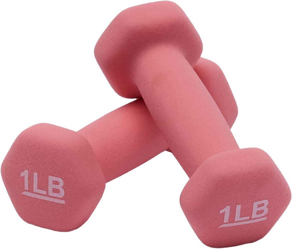 Cozy Neoprene Dumbbells for Easy Muscle Toning