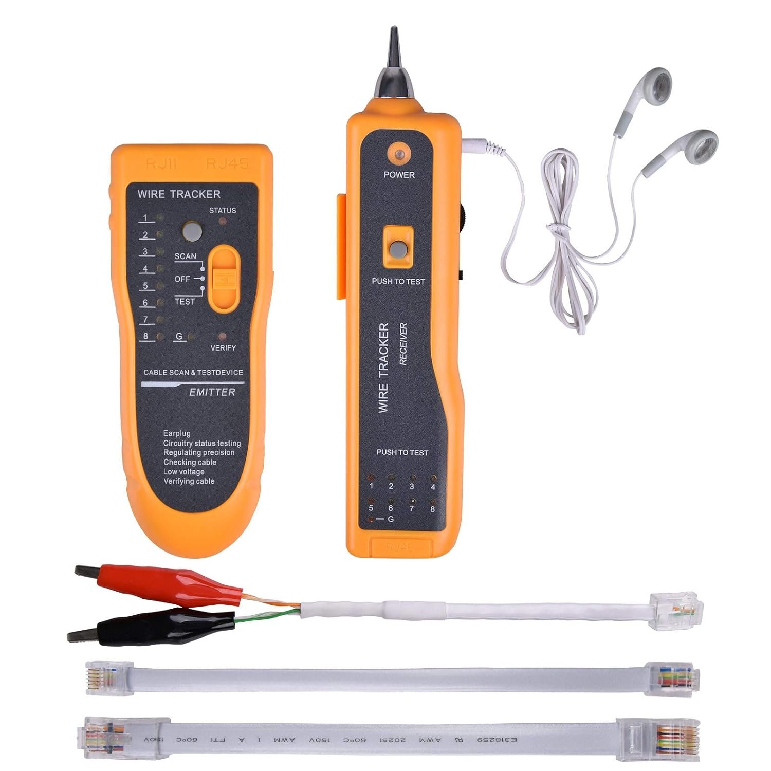 Network Cable Tester: Quickly Diagnose Wiring Issues with Multi-Function Tracer