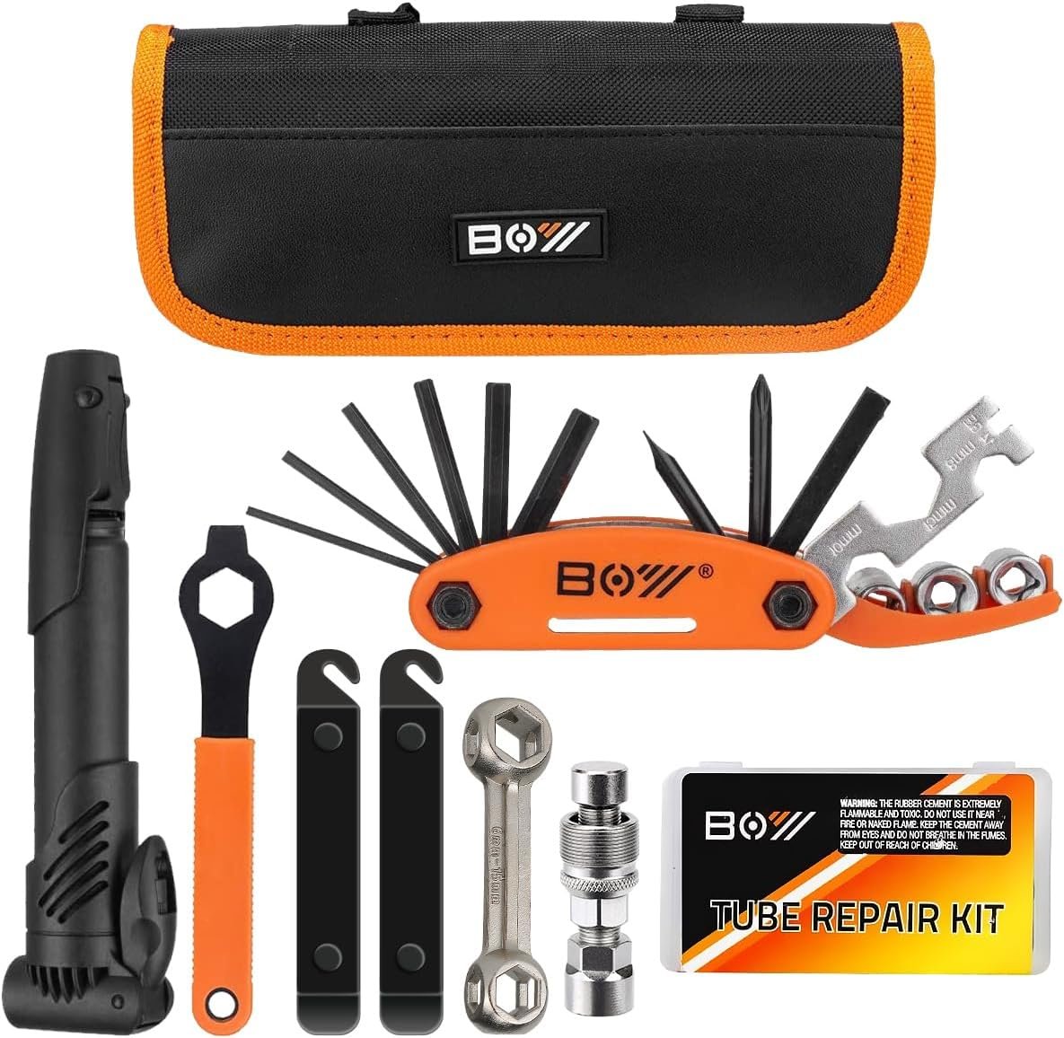 Never Get Stranded: Complete Bike Repair Kit on the Go