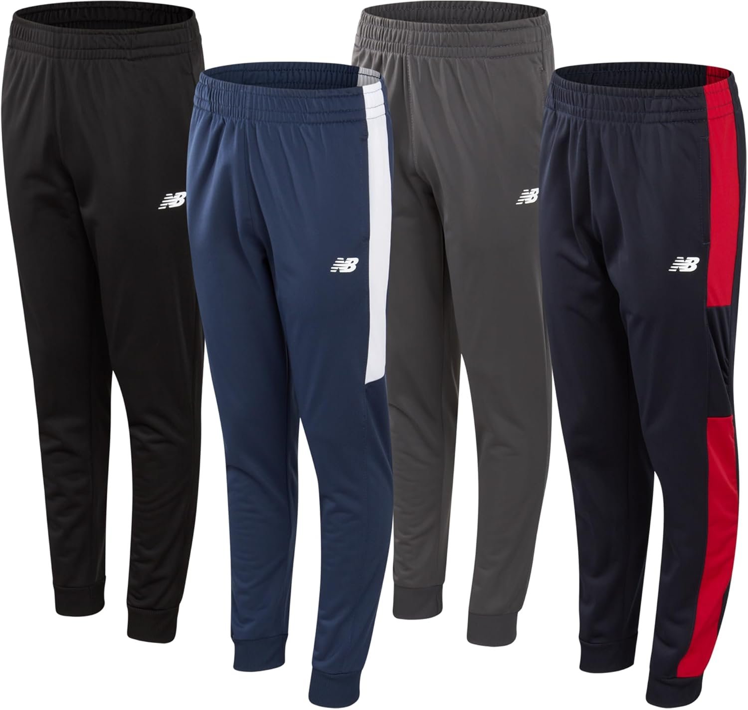 4-Pack Boys Athletic Joggers: Built for Every Move