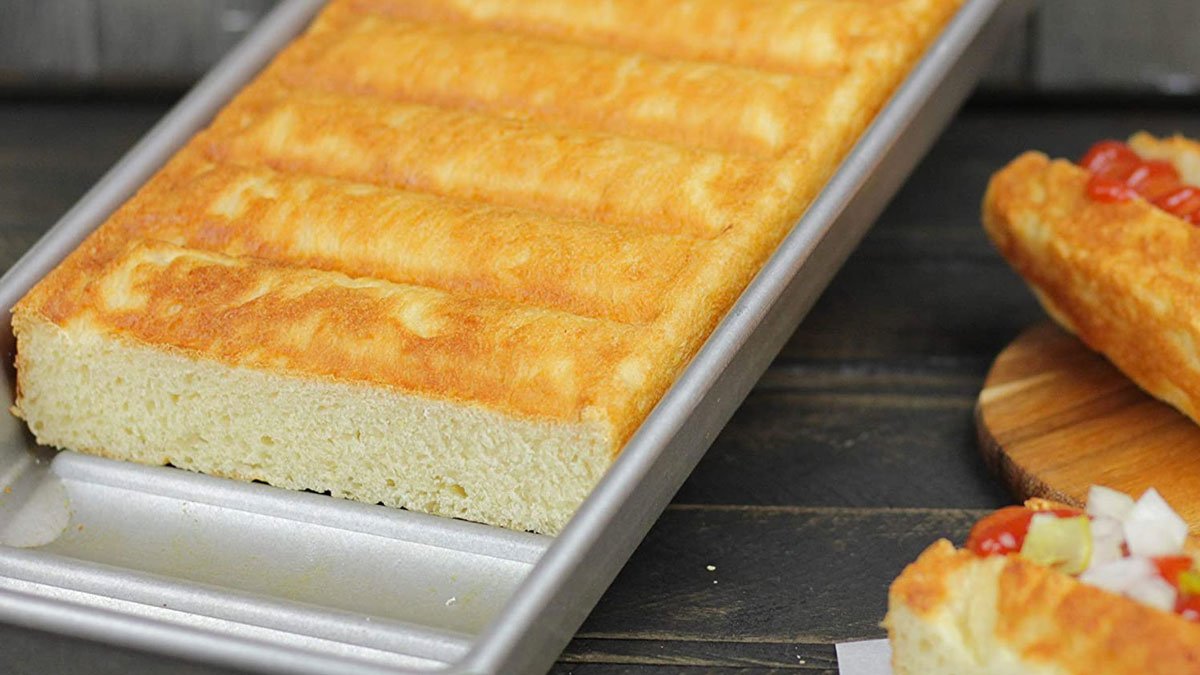 New England Hot Dog Bun Pan