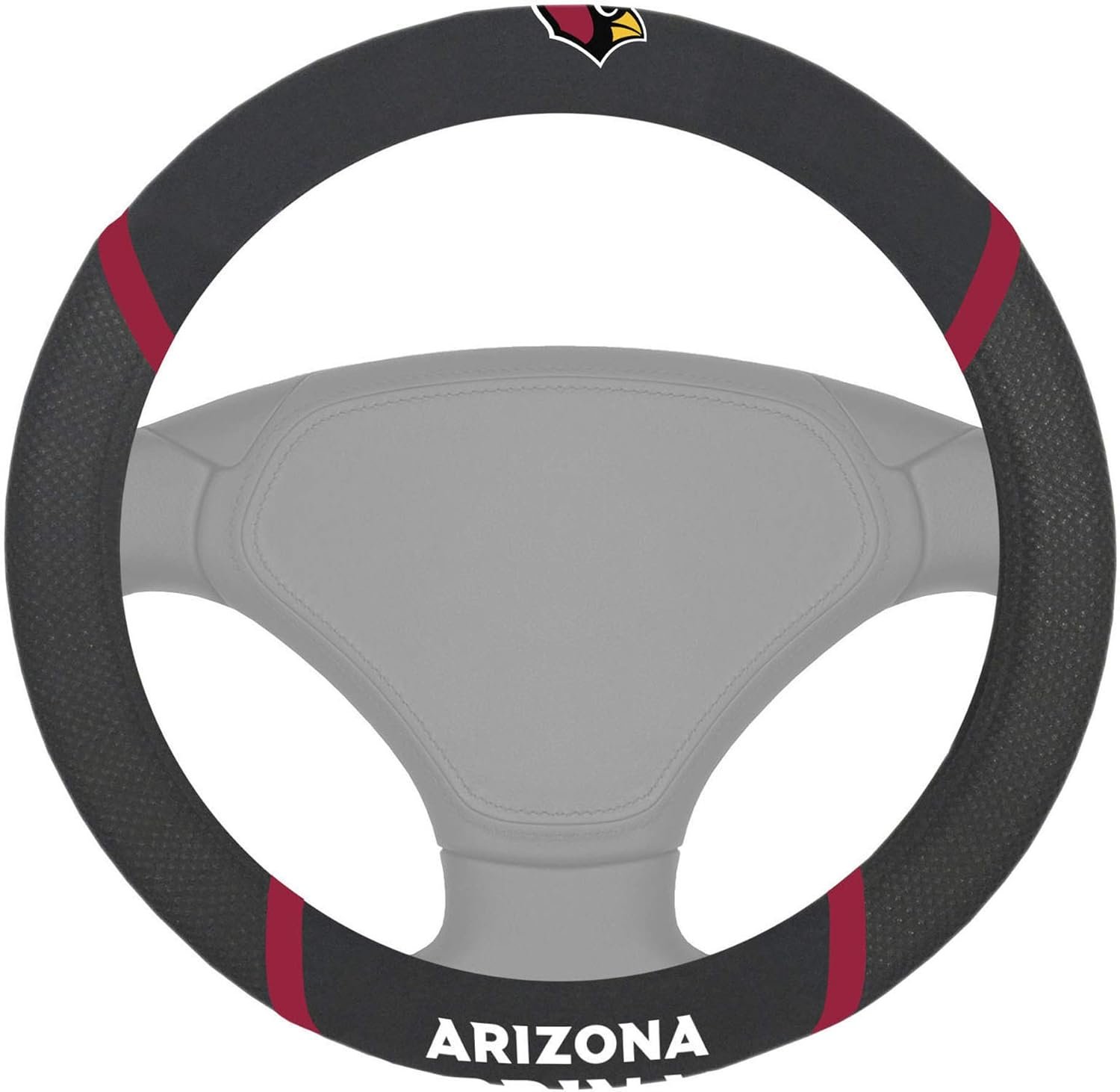 Grip and Glory: NFL Embroidered Steering Wheel Cover