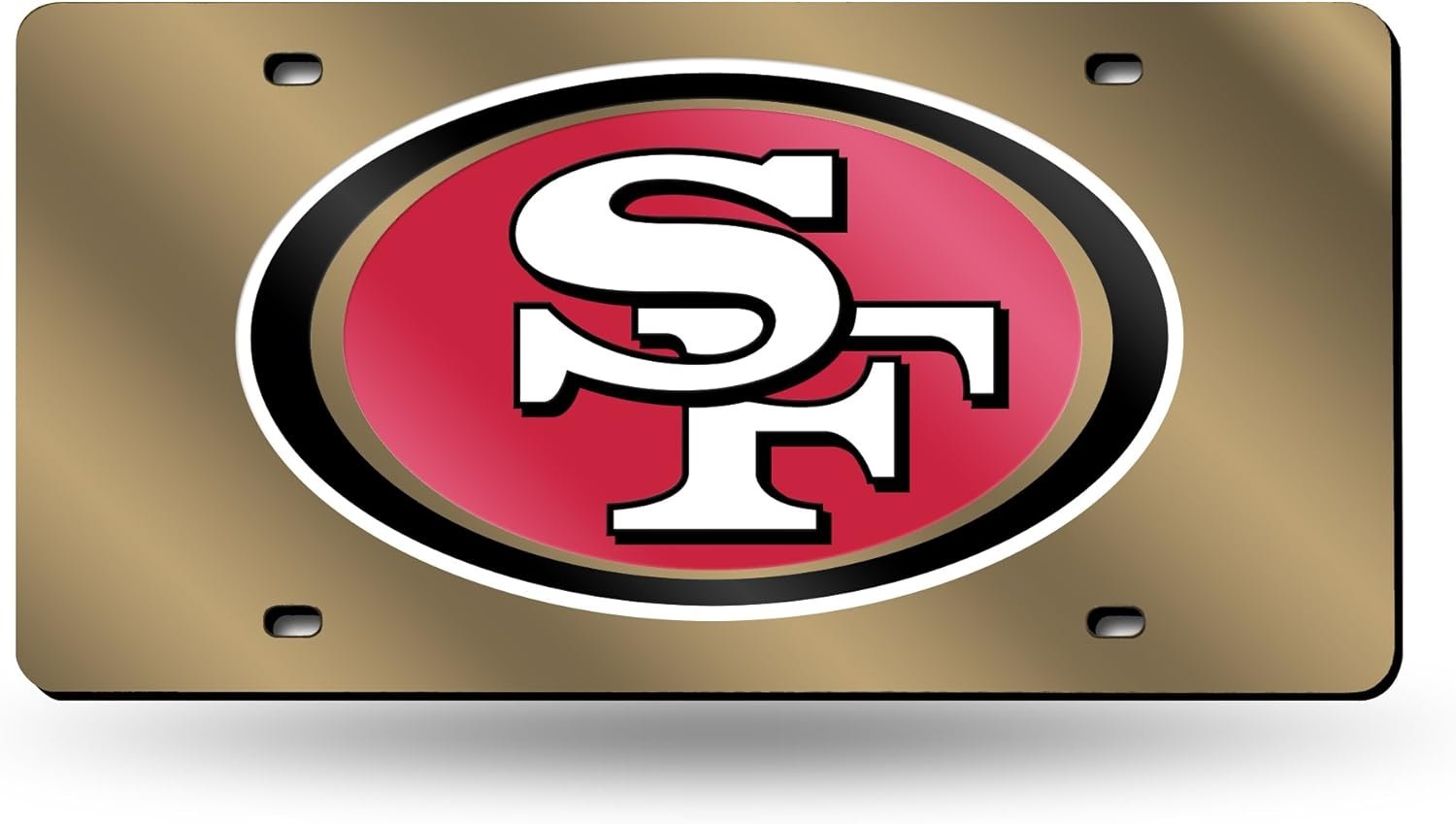 NFL Team Laser Tag License Plate - Gridiron Pride on the Road