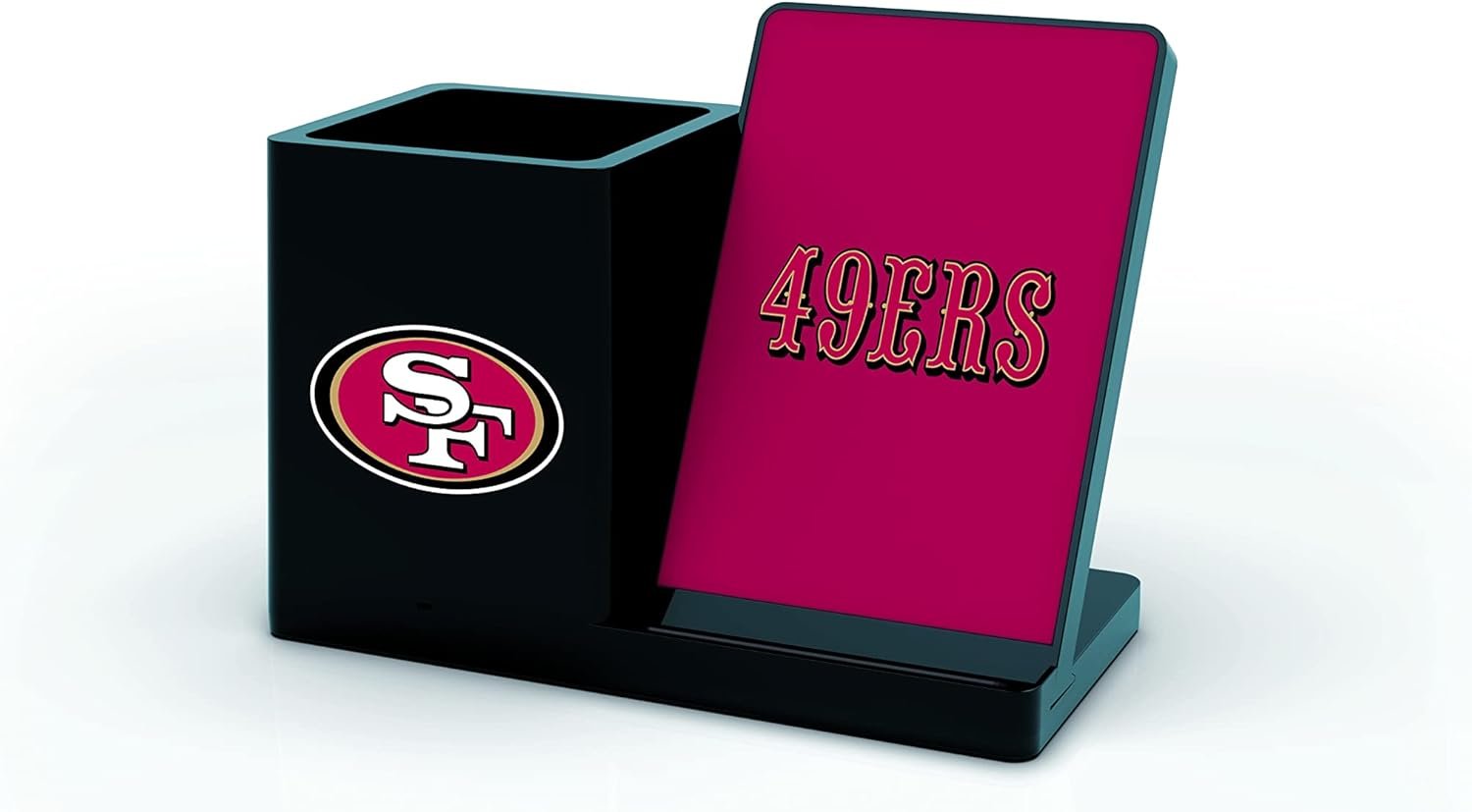 NFL Wireless Charging Desk Organizer - Keep Devices Powered & Tidy