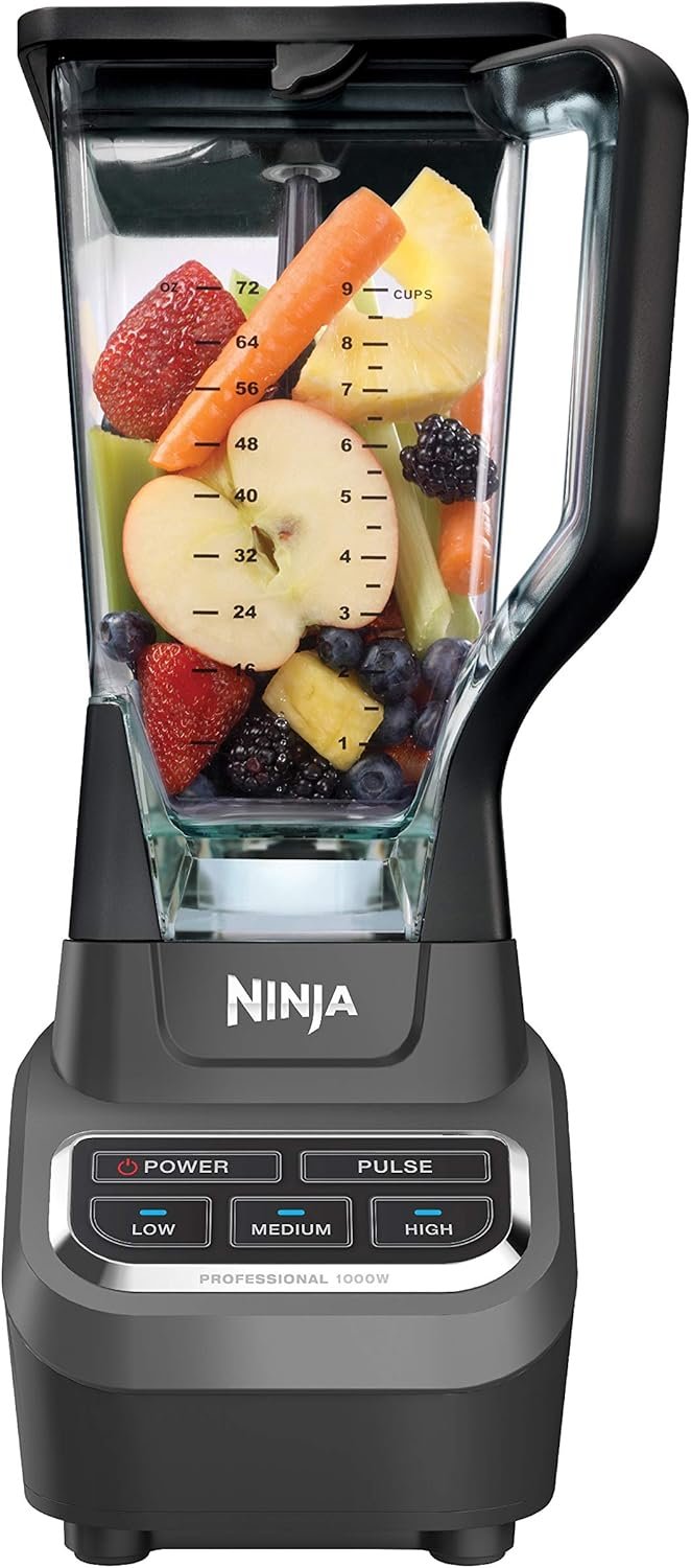 Professional Blender Powers Through Ice & Frozen Fruit for Perfect Smoothies
