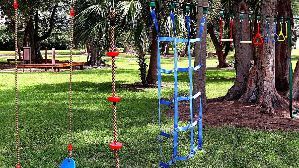 Ninja Warrior Obstacle Course for Kids