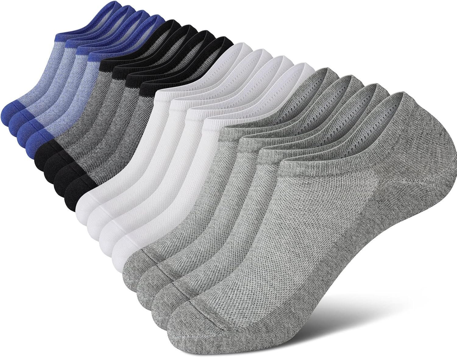 No-Slip No-Show Socks for Men – Stay Secure All Day