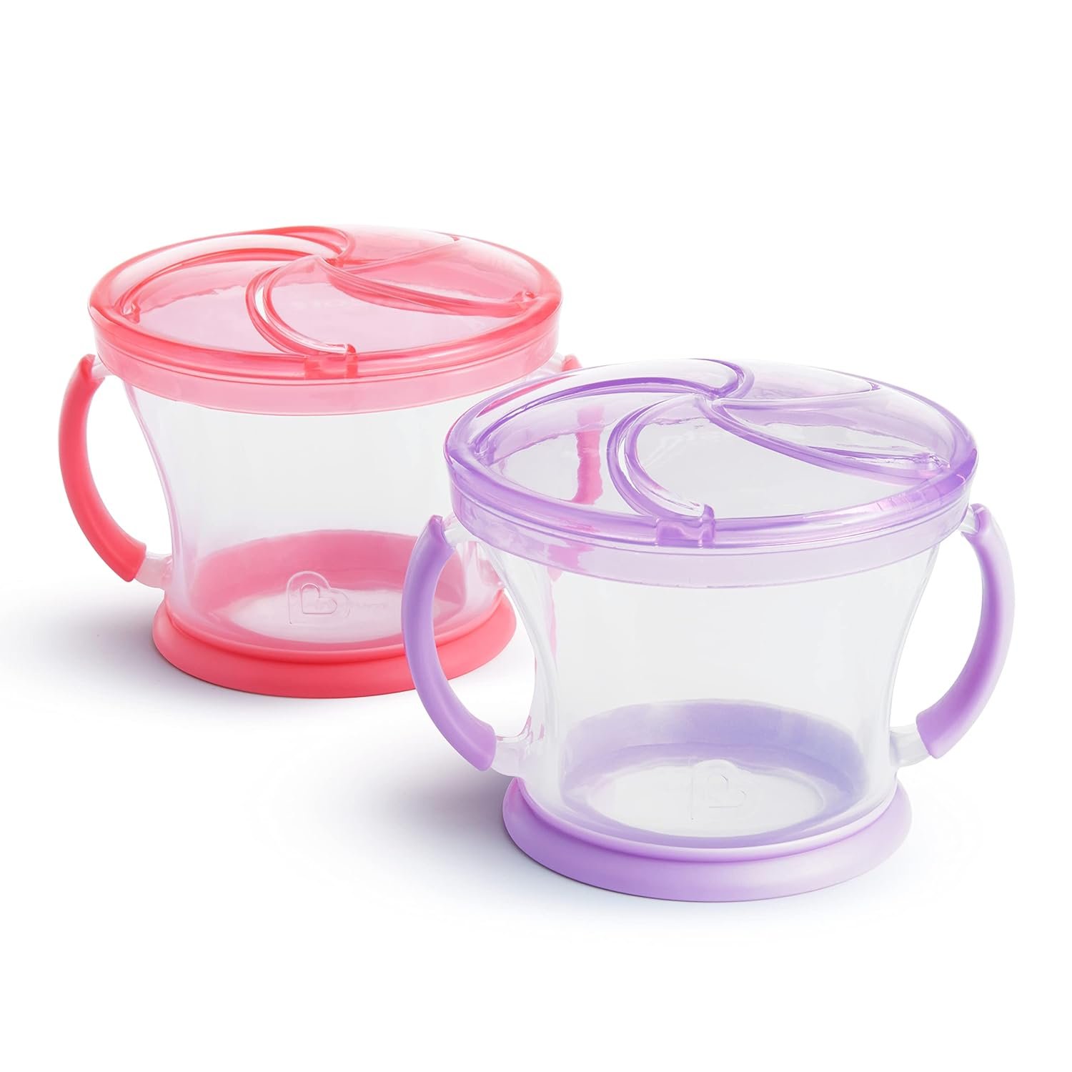 No-Spill Snack Catcher for Toddlers - 2 Pack