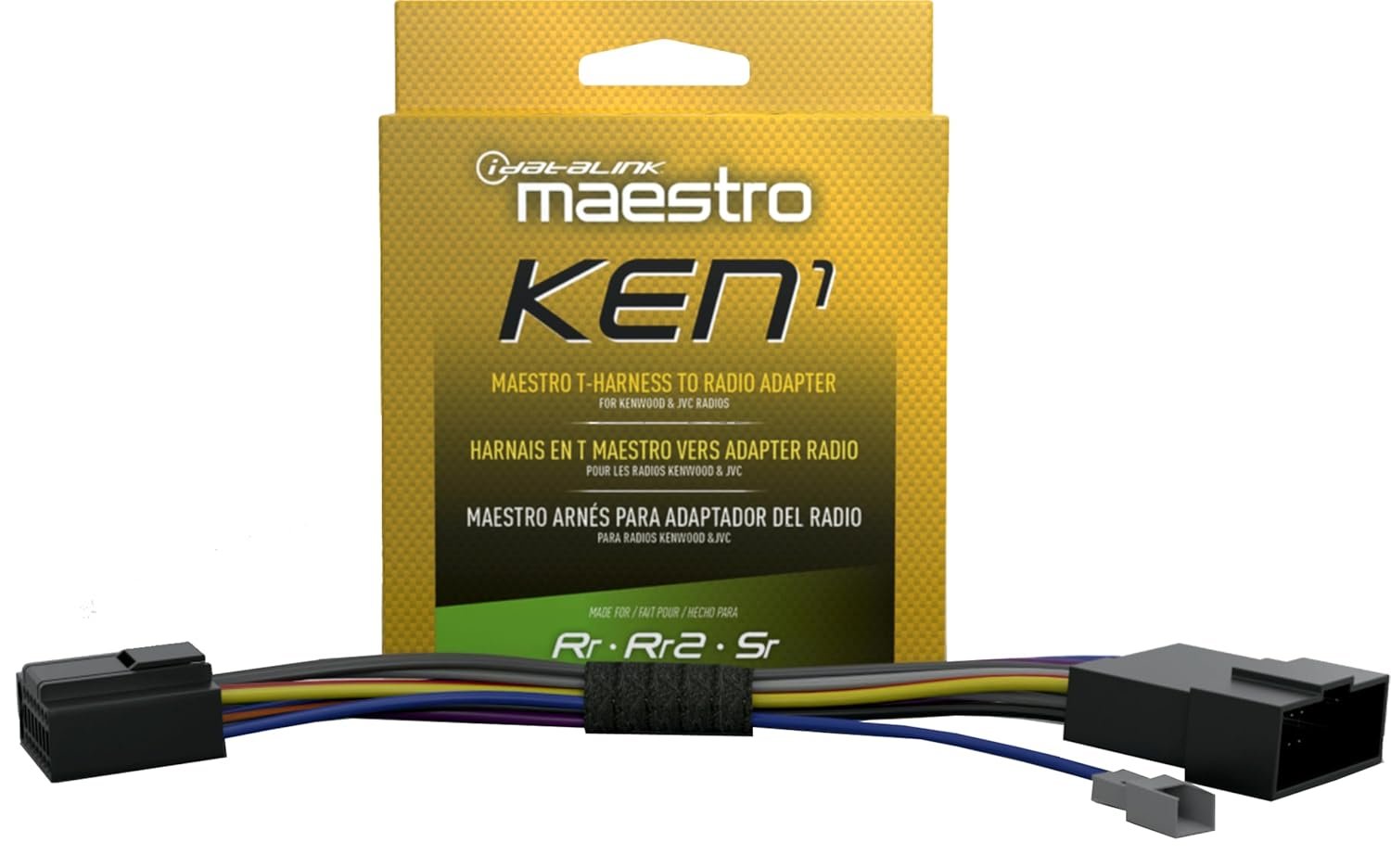 No-Splice Installation Harness for Kenwood & JVC Radios