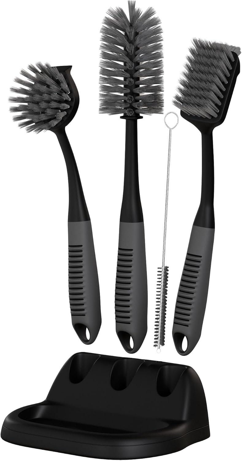 Non-Slip Dish Brush Set for Effortless Cleaning