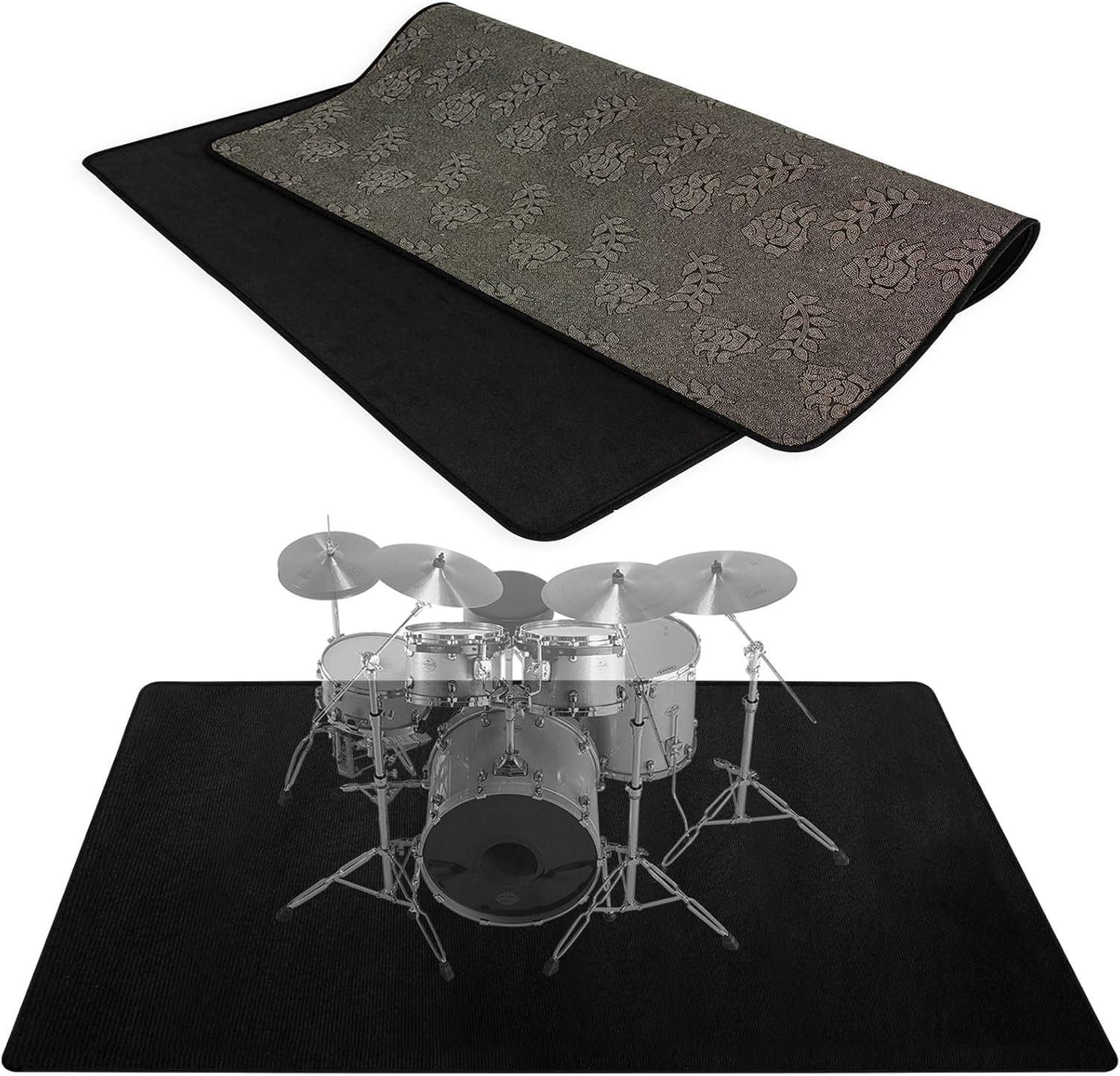 Non-Slip Drum Mat: Rock Solid Stability for Your Setup