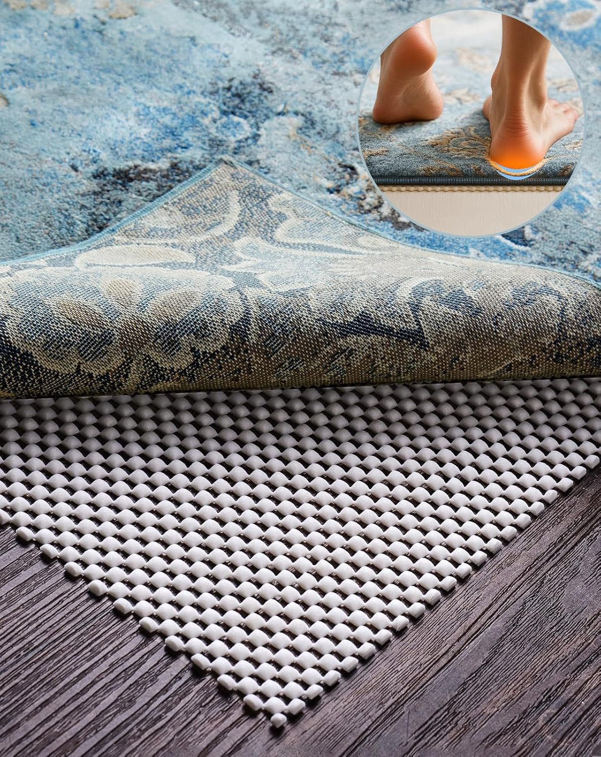 Non-Slip Rug Gripper Pad for Safe Floors