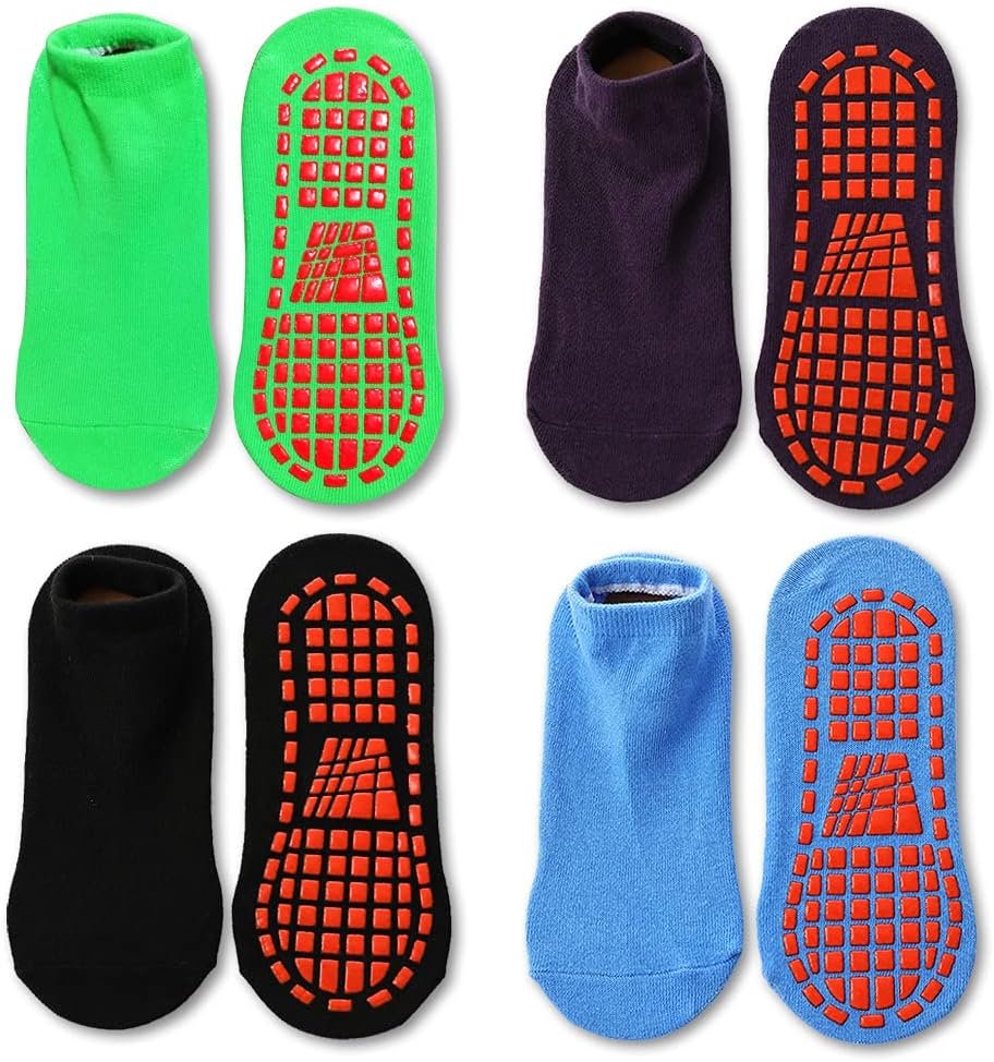 Keep Tiny Feet Safe and Secure with Non-Slip Trampoline Socks