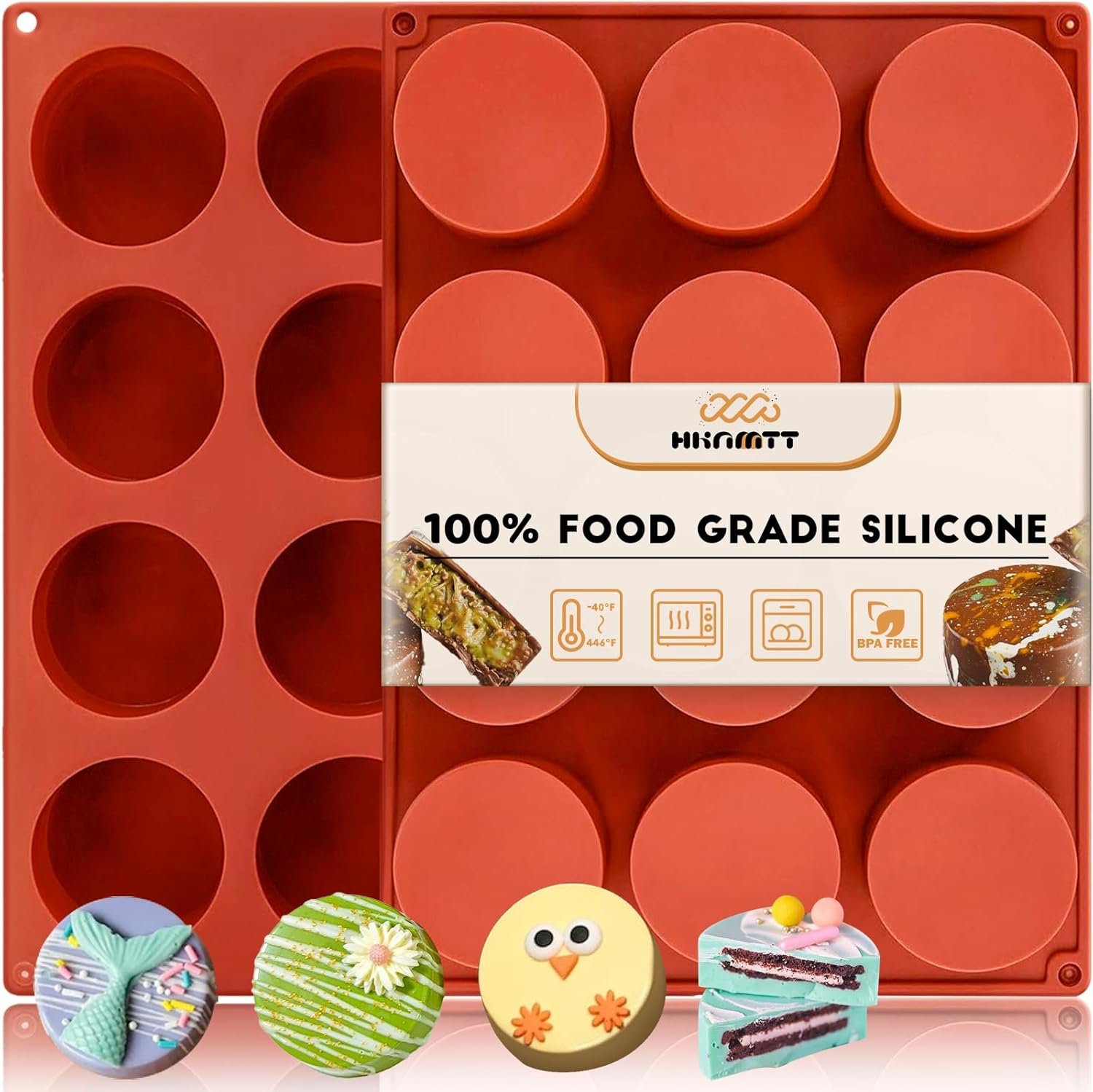 Non-Stick Silicone Molds for Delicious Treats