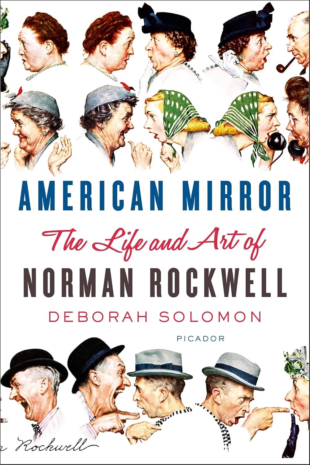 Unmask Norman Rockwell in American Mirror Bio