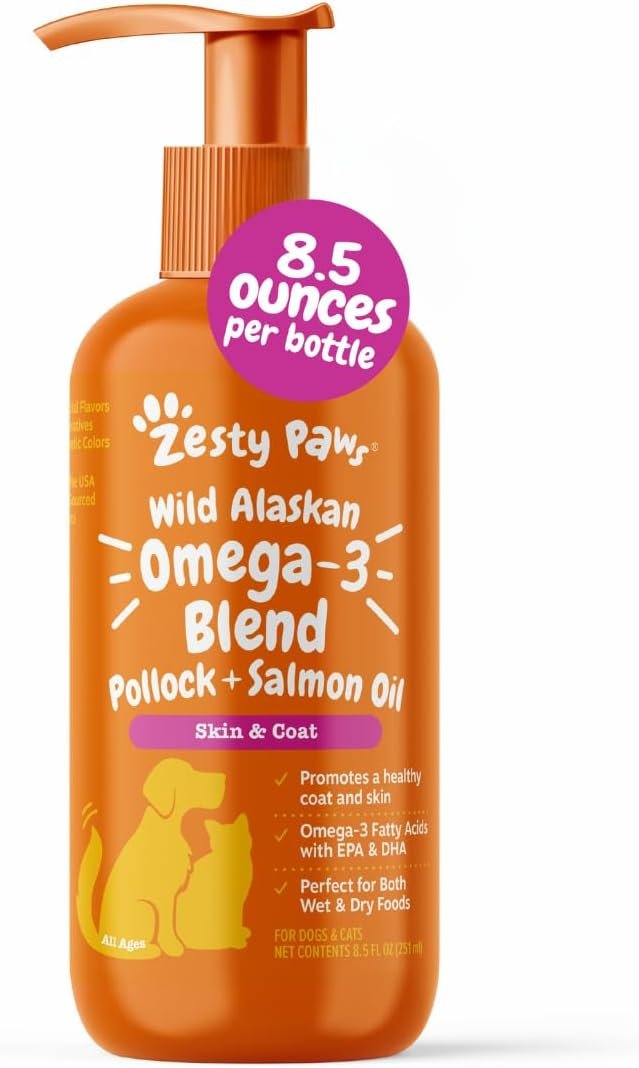 Nourish Your Pet's Skin & Coat with Omega-3 Oil