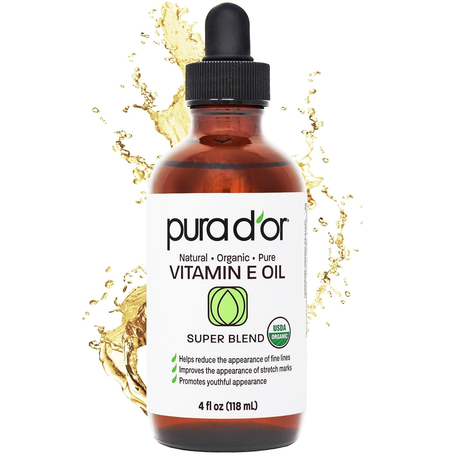 Nourish Your Skin with PURA D'OR Vitamin E Oil