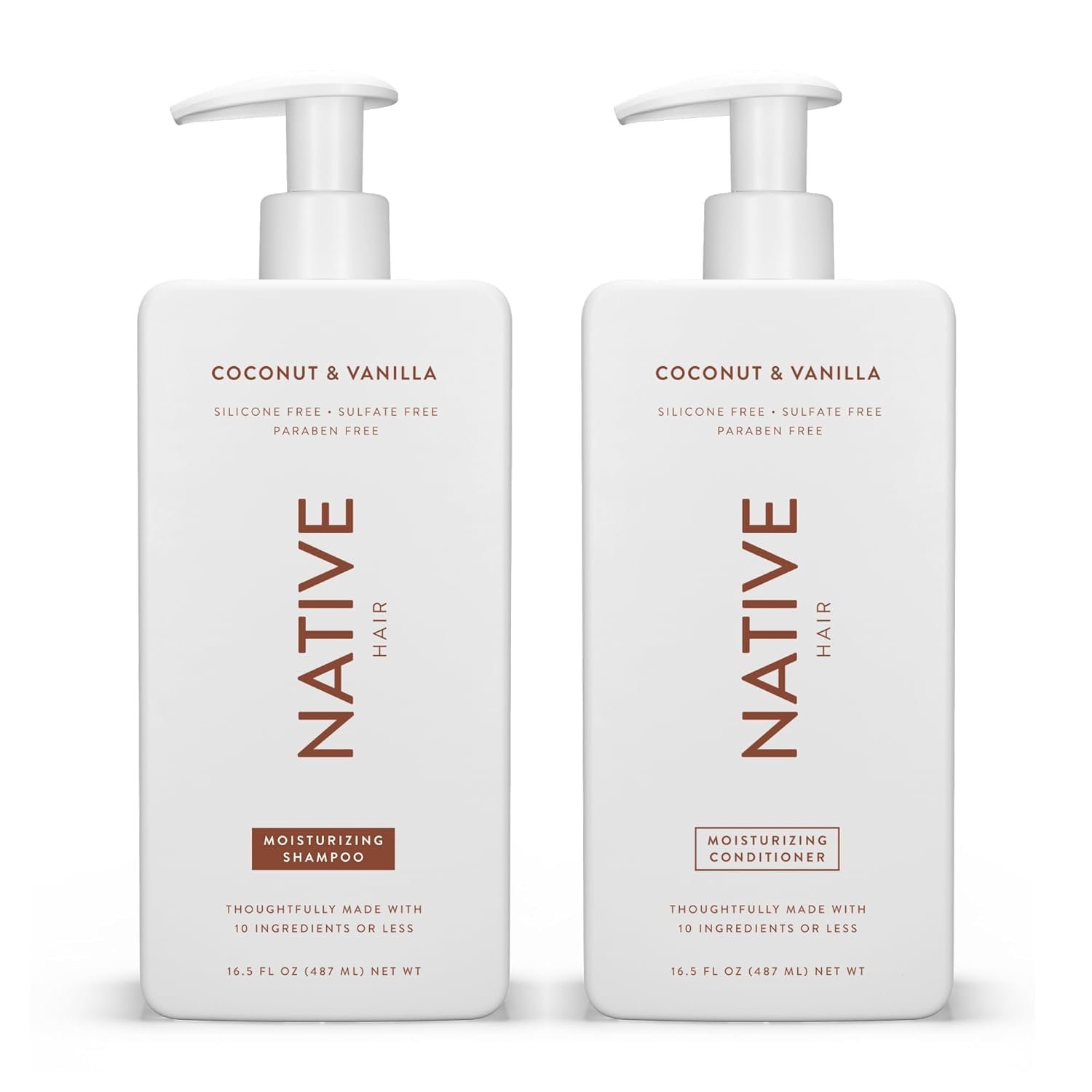 Nourishing Coconut & Vanilla Shampoo Duo for Healthy Hair