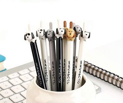 Novelty Cute Dog Gel Pens