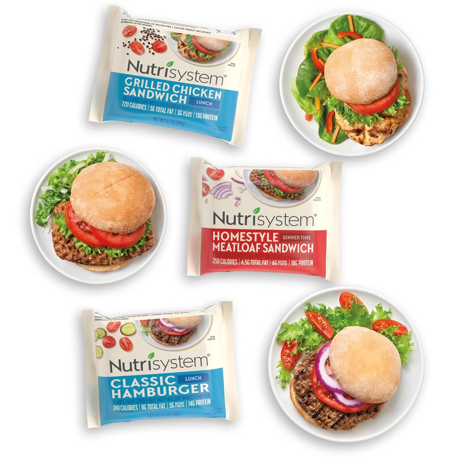 Healthy Weight Loss Made Delicious: Nutrisystem Frozen Sandwich Bundle