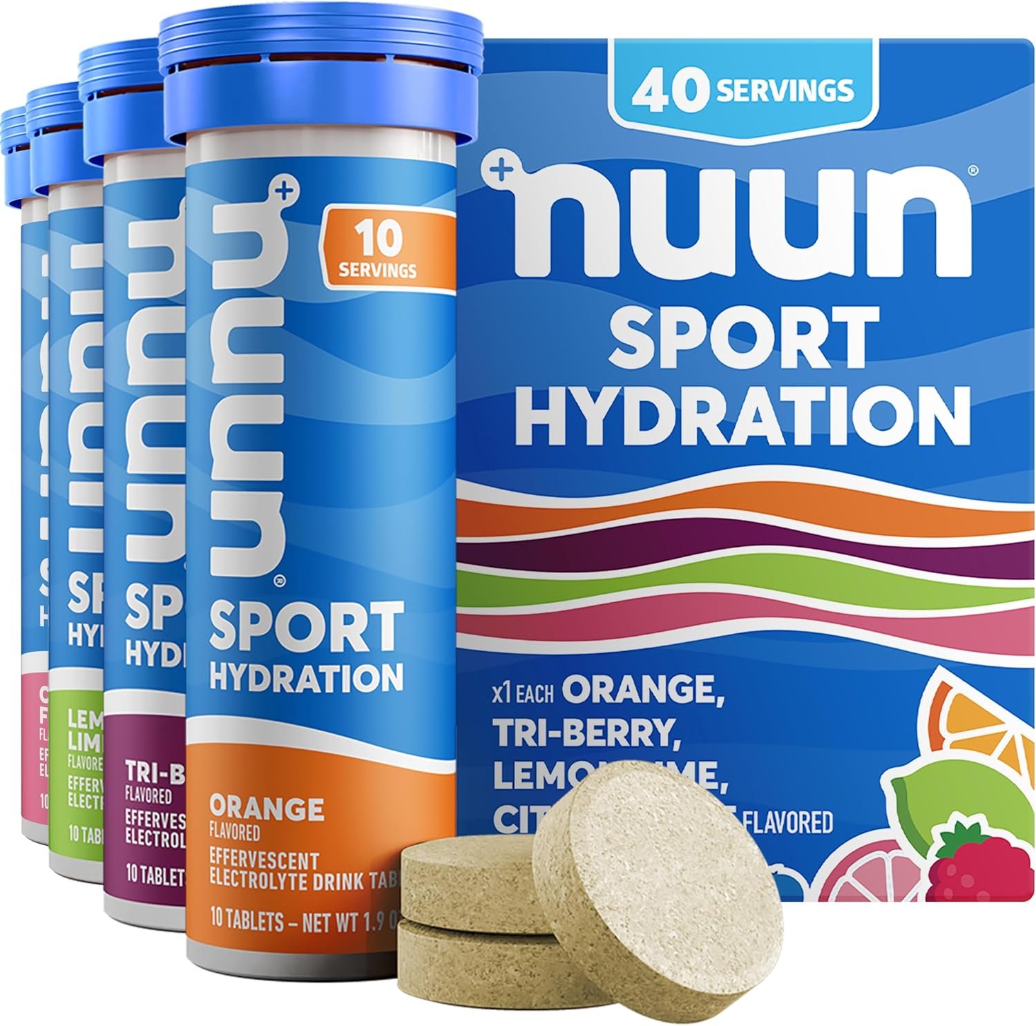 Hydration on the Go: Nuun Sport Electrolyte Tablets