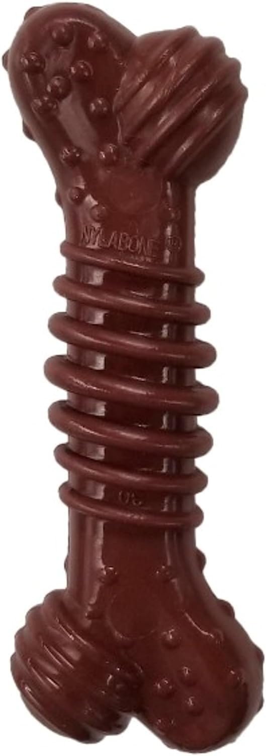 Tough Chew Toy That Cleans Teeth for Aggressive Dogs