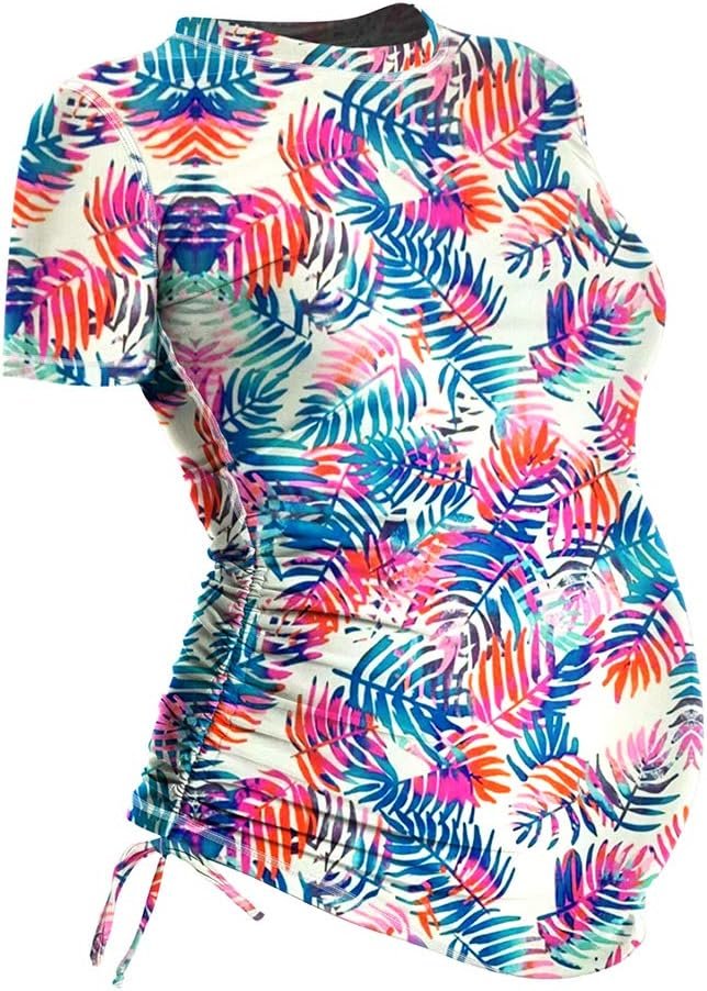 Sun-Safe Maternity Swim Shirt: UPF 50+ Protection