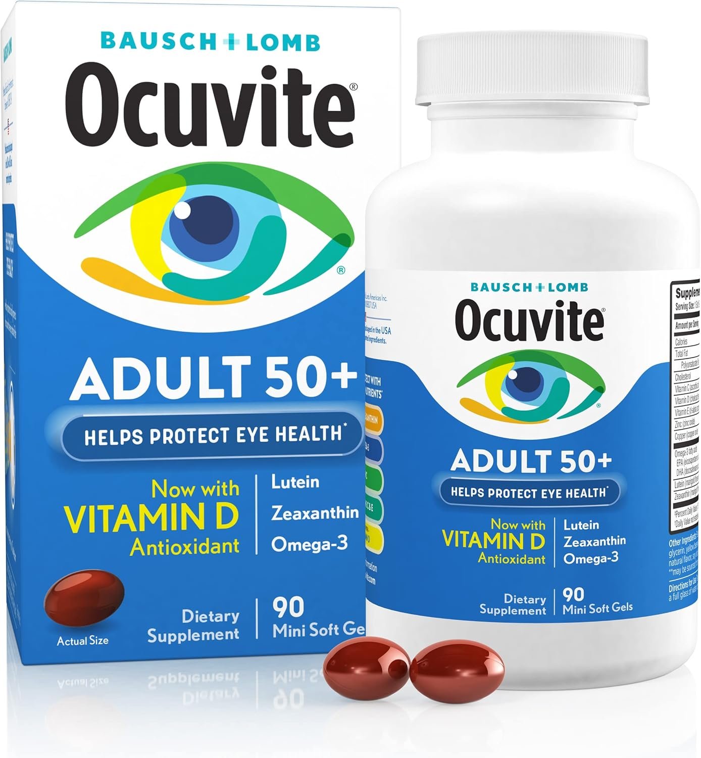 Support Your Vision After 50: Ocuvite Eye Vitamins