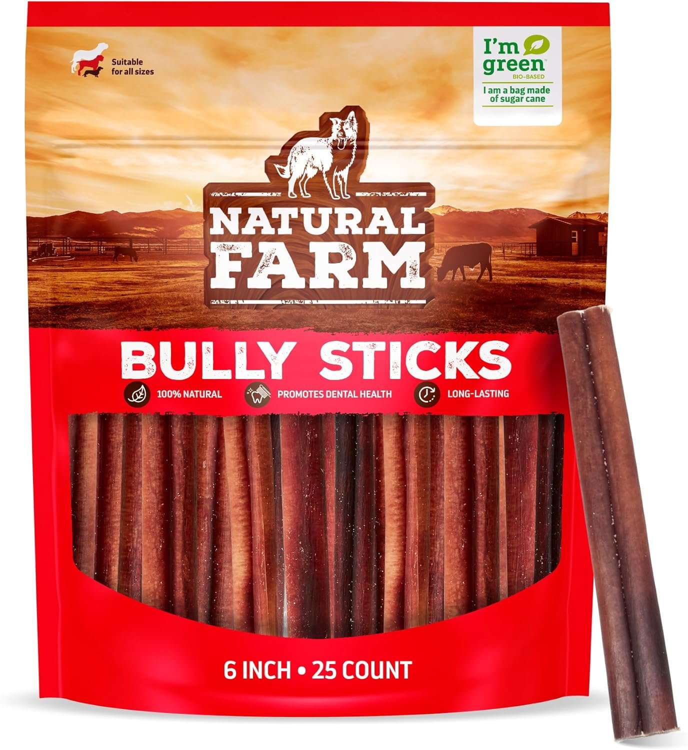 Premium Odor-Free Bully Sticks for All Dogs