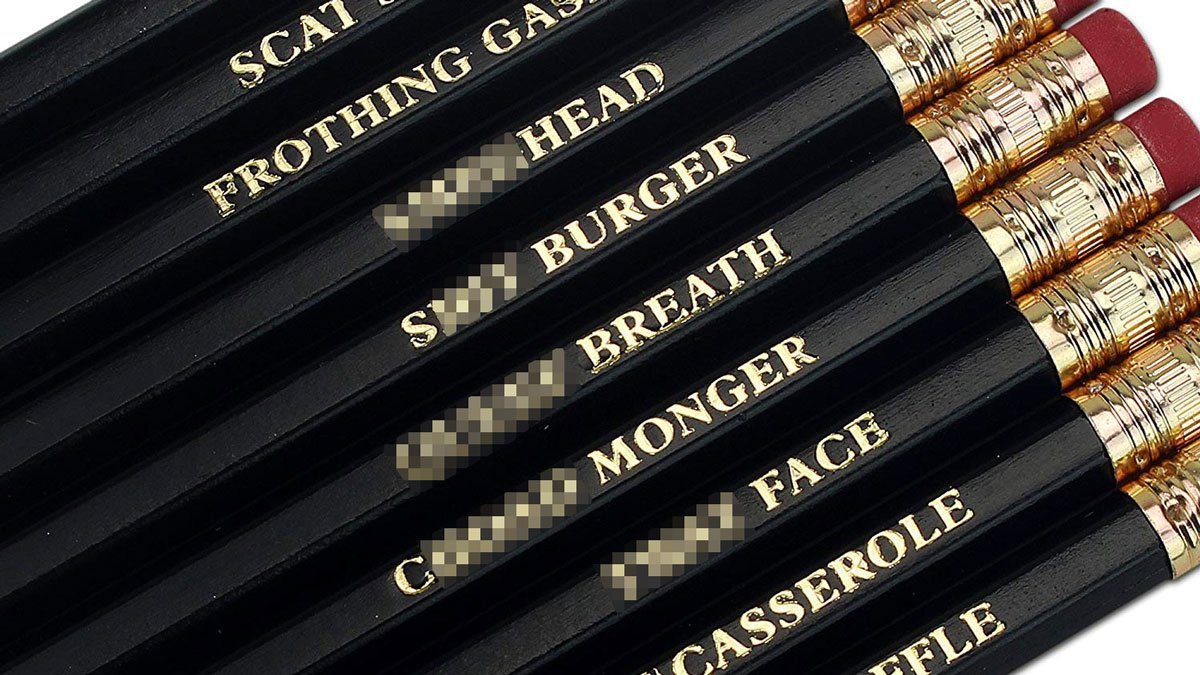 Offencils Profanity Pencils (NSFW)