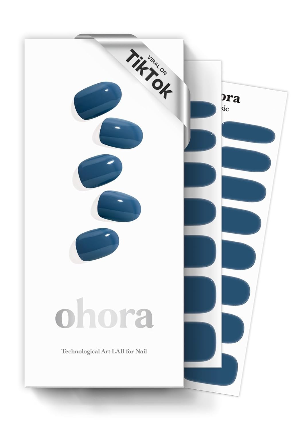 Salon-Quality Indigo Gel Nails in Minutes – ohora Strips