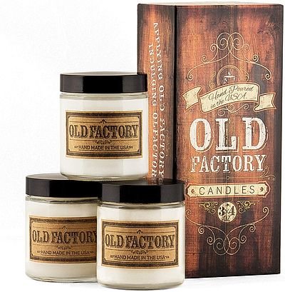 Old Factory Scented Candles For Men