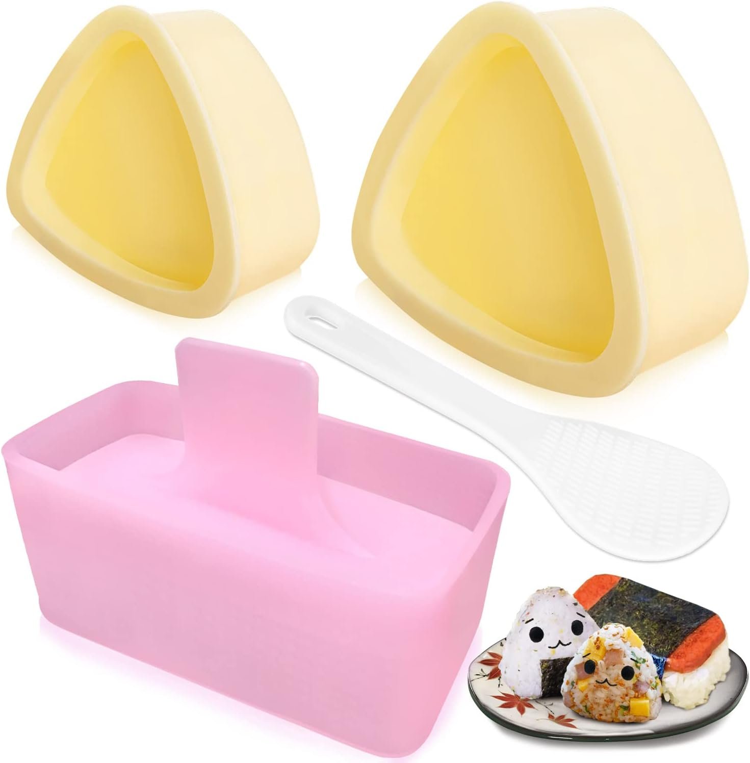Create Sushi at Home with Onigiri Mold Set