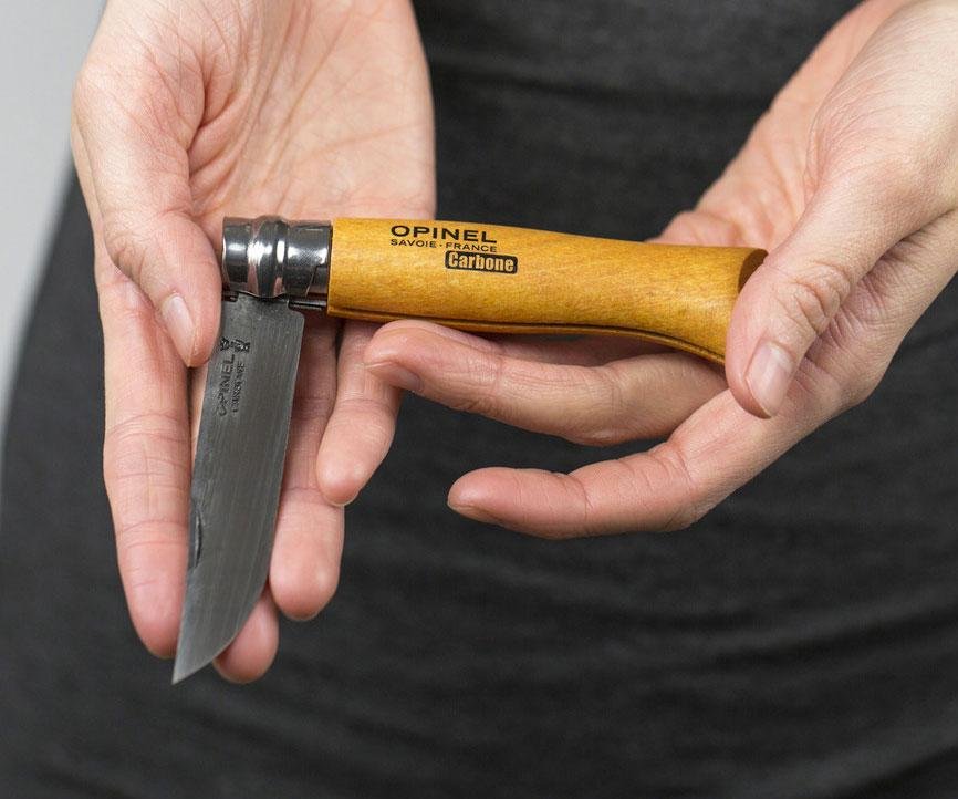 Opinel No 8 Carbon Pocket Knife