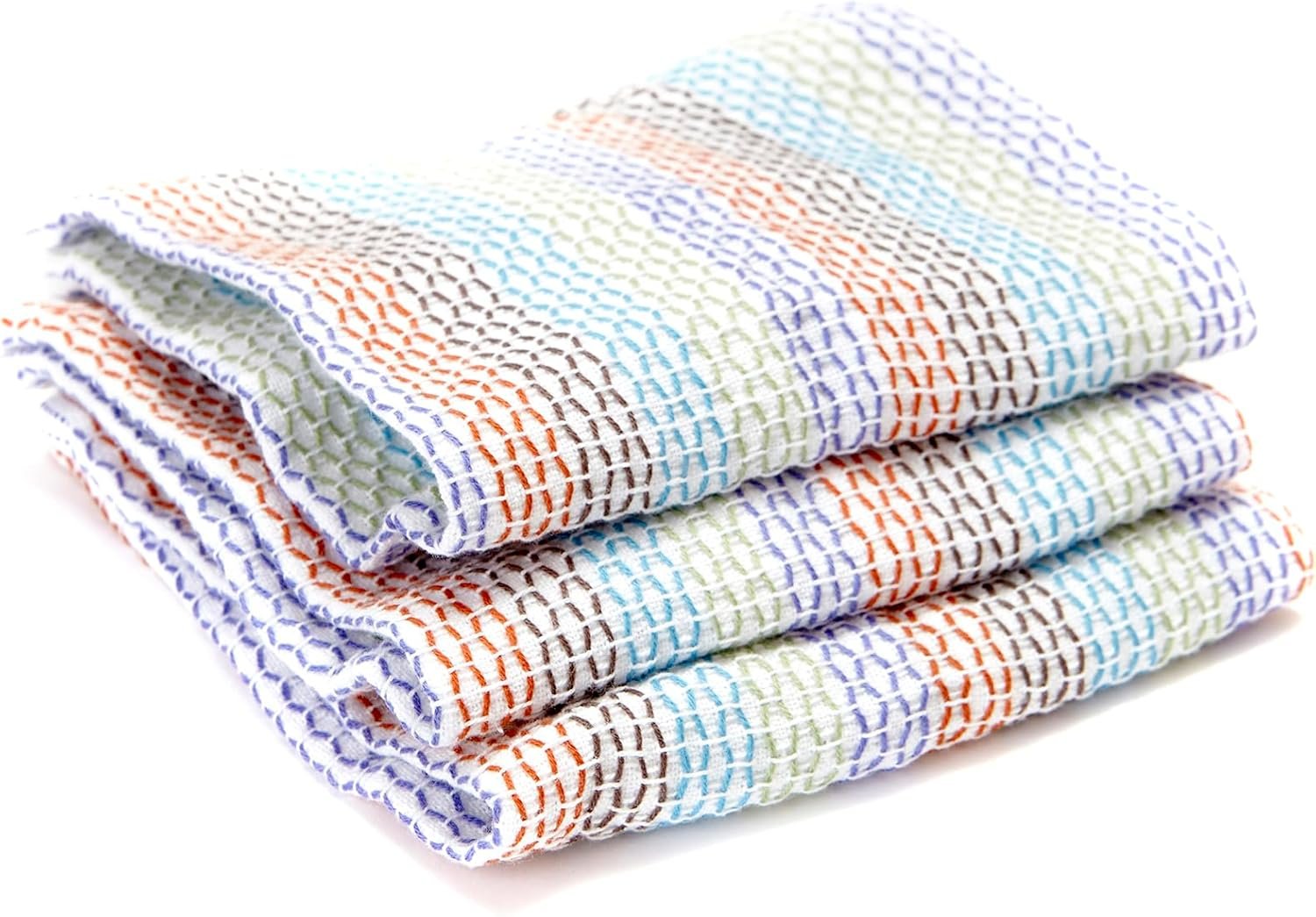 Organic Cotton Dish Cloths - Set of 3