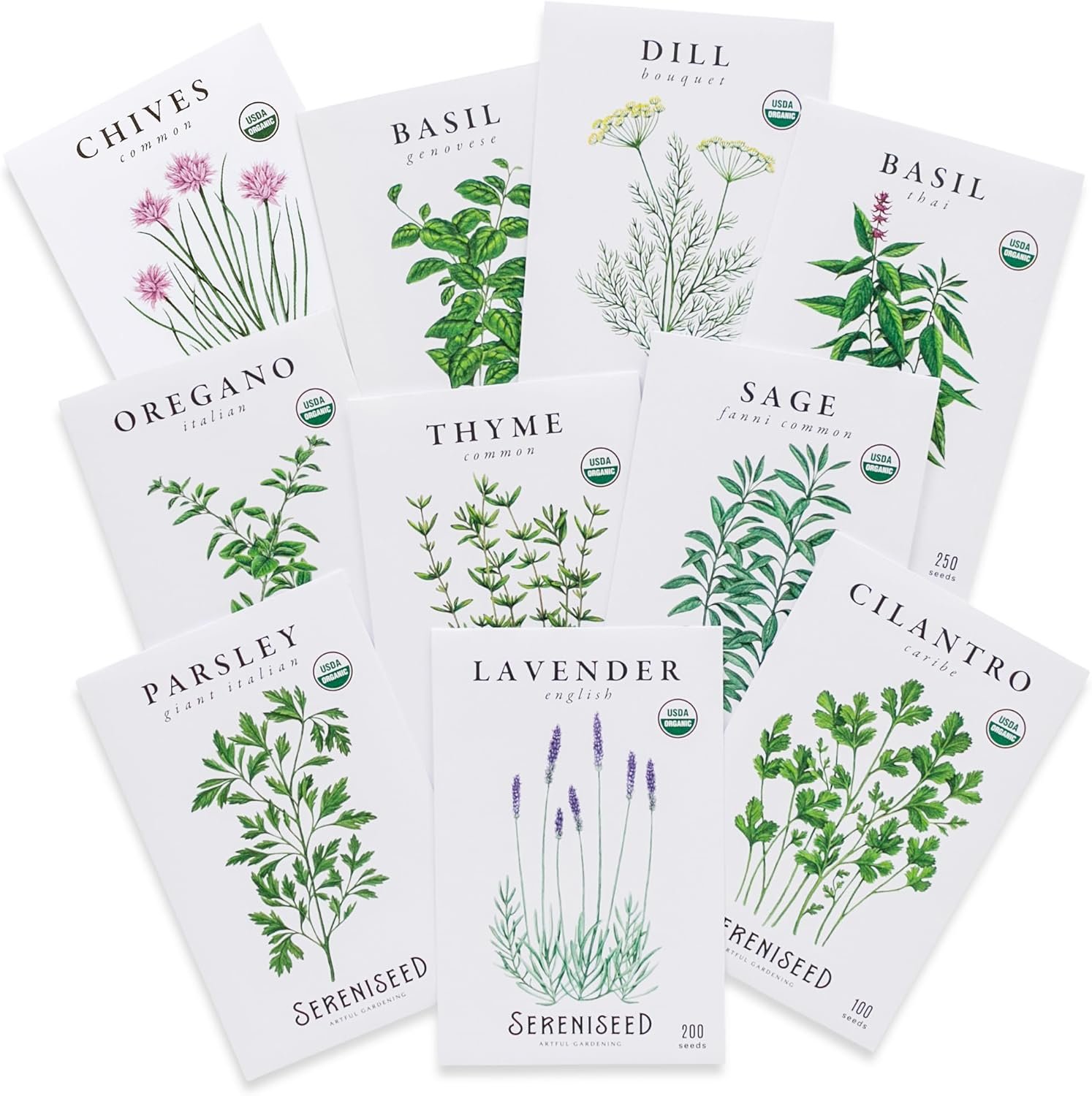 Grow Your Own Herb Garden with Organic Seed Pack