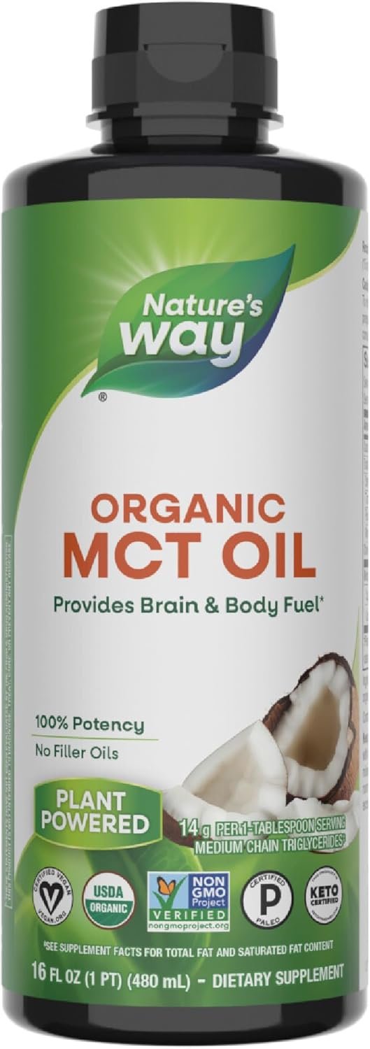 Organic MCT Oil: Pure Brain & Body Fuel