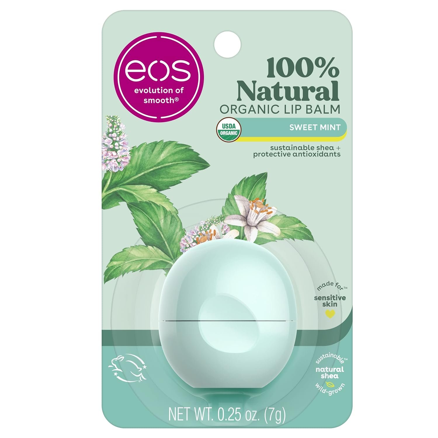 Organic Sweet Mint Lip Balm for All-Day Hydration
