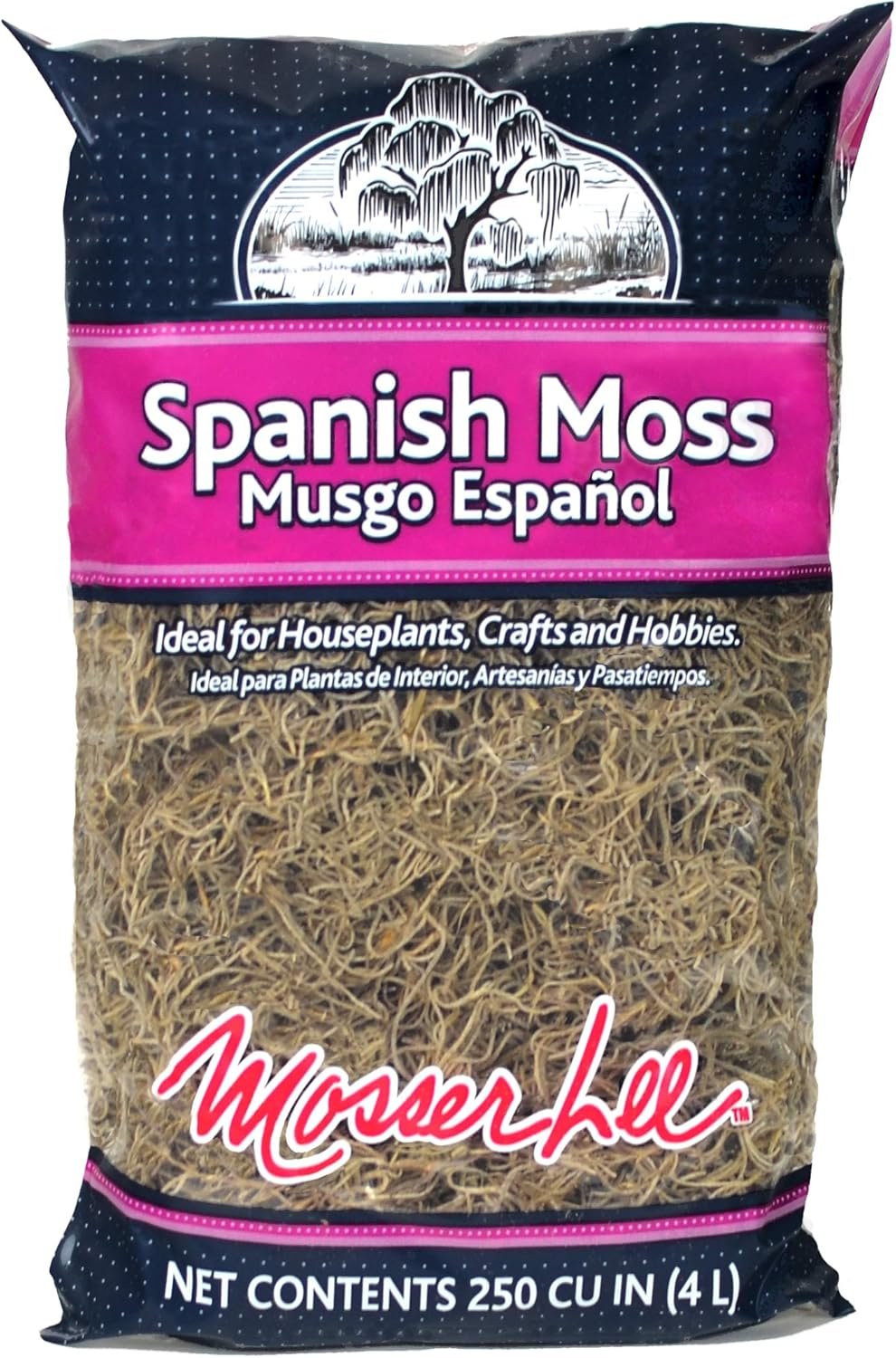 Ornamental Spanish Moss for Plants and Crafts