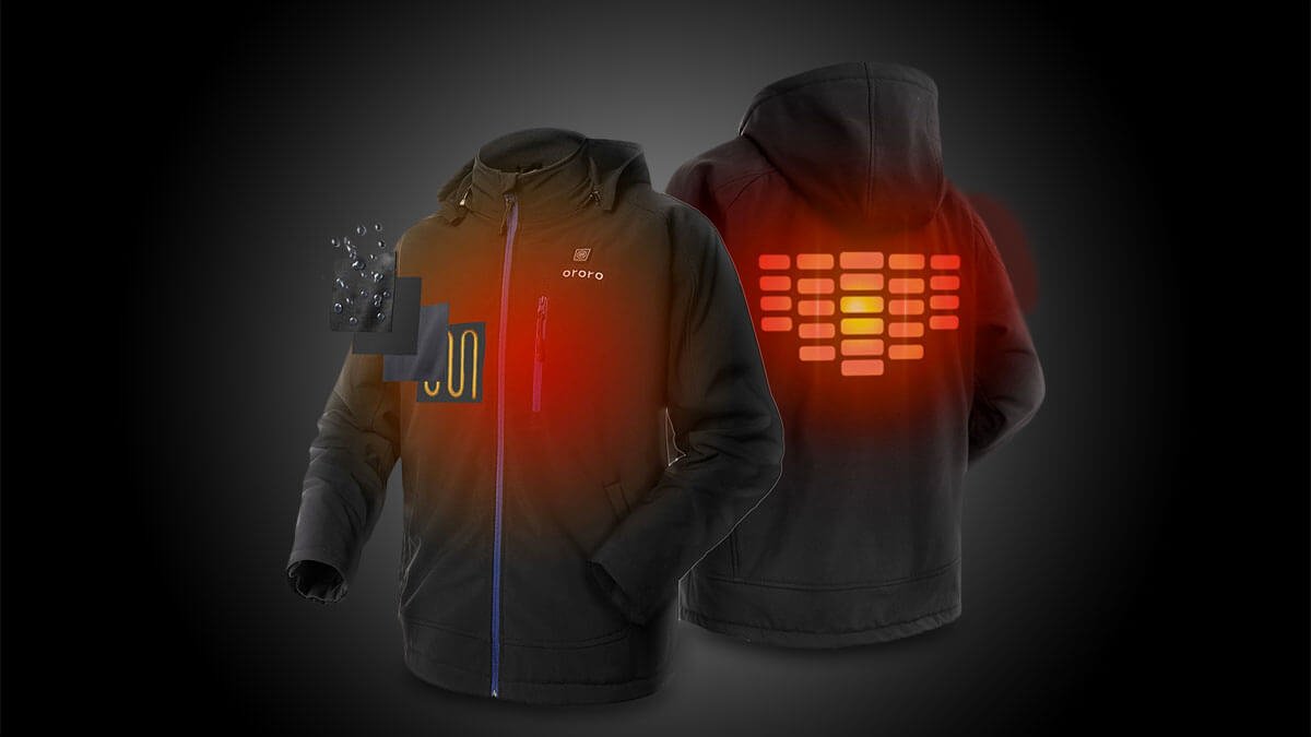 ORORO Soft Shell Heated Jacket