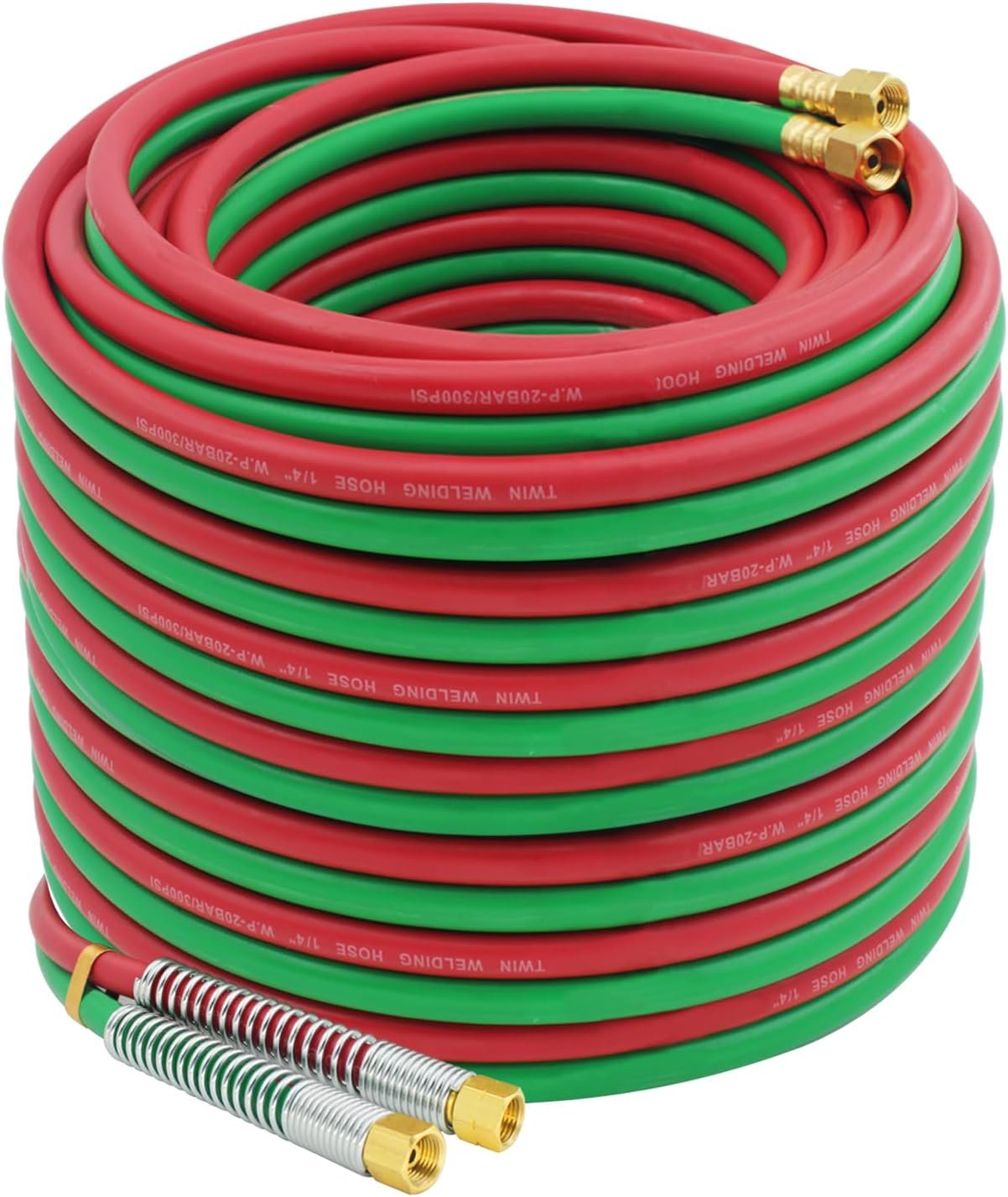Professional Oxy Acetylene Hose Set - 100ft Industrial Grade