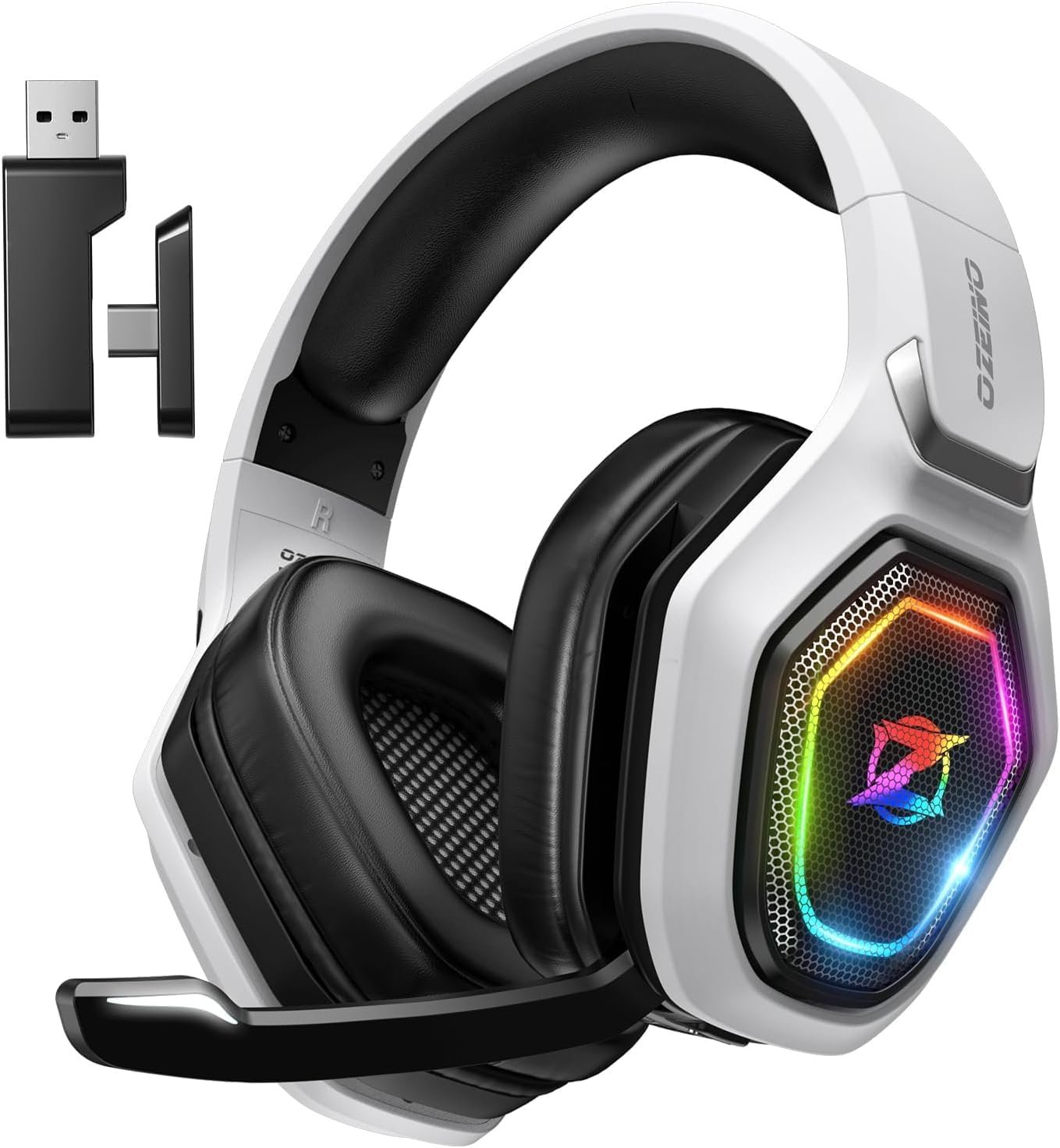 Lag-Free Wireless Gaming Headset - 40hr Battery