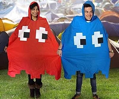 Pac-Man Ghost Poncho