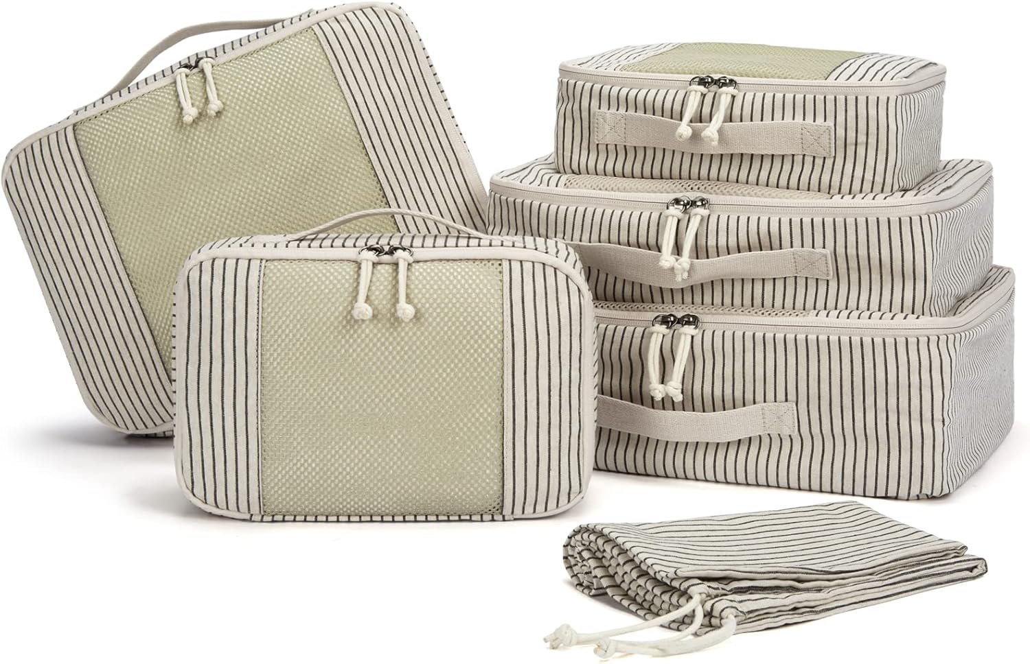 Pack Smarter, Travel Lighter: 6-Piece Packing Cube Set